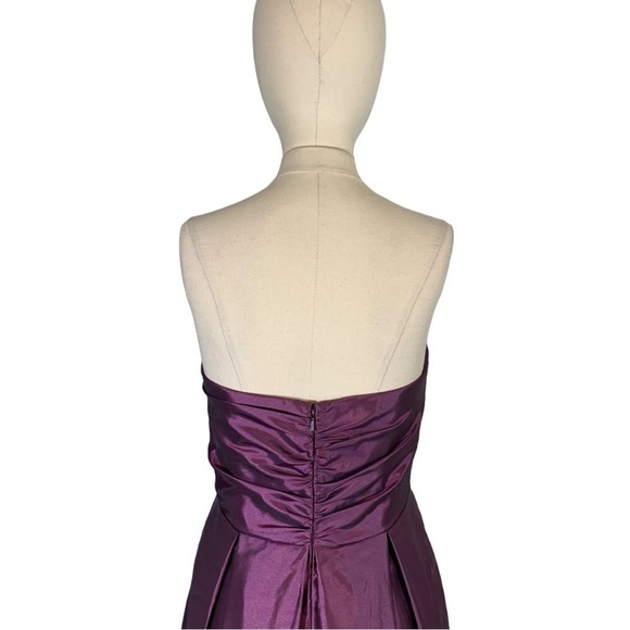 Priscilla of Boston Strapless Formal Evening Maxi Dress Size 8 - Picture 7 of 9